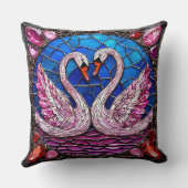 ウェディングスワン クッション (裏面)