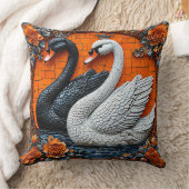 ウェディングスワン クッション (ブランケット)