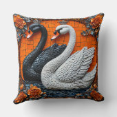 ウェディングスワン クッション (裏面)