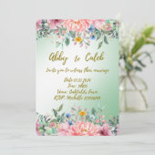 ウェディングセット: 招待状 (スタンド正面)