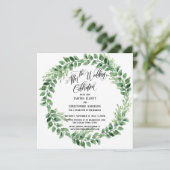 ウェディングセレブレーション後のグリーン受付のみ 招待状 (スタンド正面)