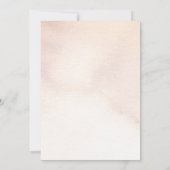 *〜* ウェディングセーブザデート ウェブサイト QRコード 写真 AR6 招待状 (裏面)