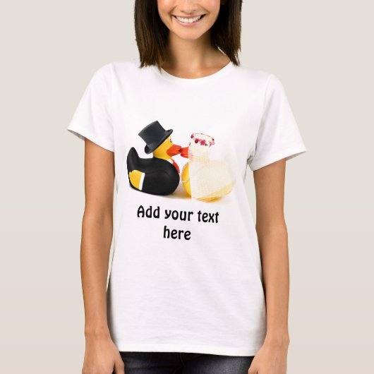 ウェディングダック 4 Tシャツ (正面)