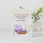 ウェディングティーパーティーシャワー招待状 招待状 (スタンド正面)