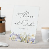 ウェディングティー ウェディングシャワー アドバイス&ウィッシュ 台座サイン (インサイチュ)