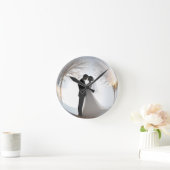 ウェディングテーマ ロマンティック ラウンド壁時計 (ホーム)