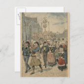 ウェディングデイアットプラウガステルブリタニー ポストカード (正面/裏面)