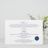 ウェディングデイウェルカムマップカード – Alex用 (スタンド正面)