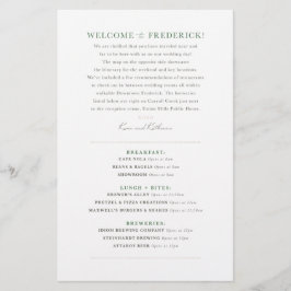 ウェディングデイウェルカムマップ – キャサリンカスタムの