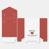 ウェディングデイエマージェンシーサバイバルキットブライダルパーティ フェイバーボックス (見開き)