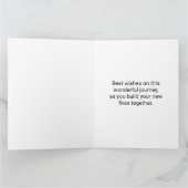 ウェディングデイオフィッシュアンティークスケルトン鍵 カード (内部)