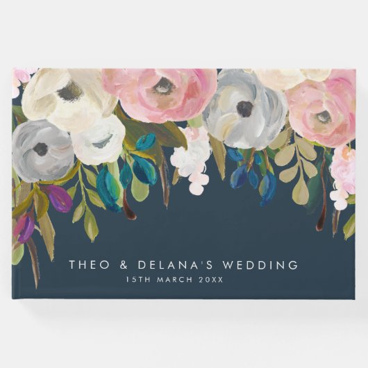 ウェディングデイゲストブックゲストレジスタキープサケ ゲストブック (正面)