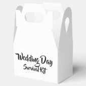 「ウェディングデイサバイバルキット」ボックス フェイバーボックス (オープン)