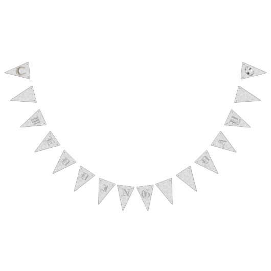 ウェディングデイバンティング。 バンティングフラッグ (全)