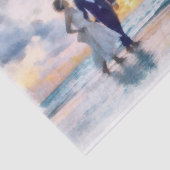 ウェディングデイビーチウォークデコパージュ 薄葉紙 (詳細)