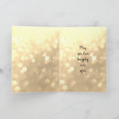 ウェディングデイフェアリースパークルデザイン カード (内部)