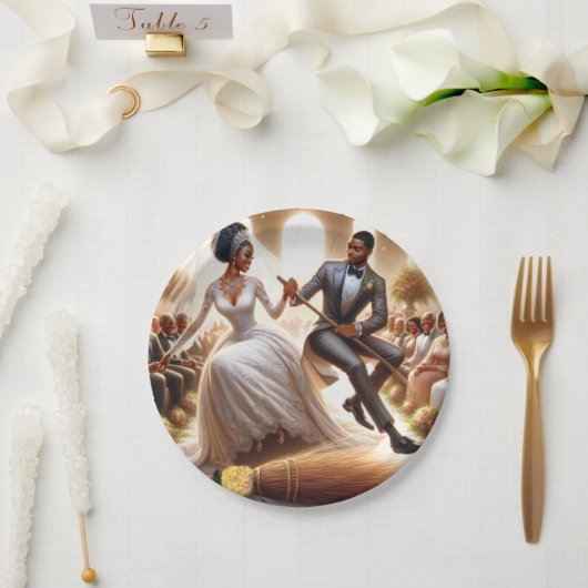 ウェディングデイブリスエレガント紙プレート ペーパープレート (ウェディング)
