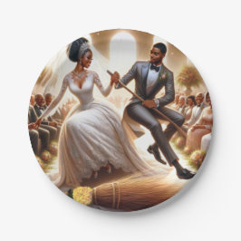 ウェディングデイブリスエレガント紙プレート ペーパープレート