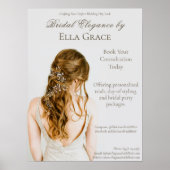 ウェディングデイヘアアーティストポスター ポスター (正面)