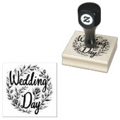 ウェディングデイラバースタンプ ラバースタンプ (押印)
