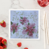 ウェディングデイ紙ナプキンズインブルゴーニュ (インサイチュ)