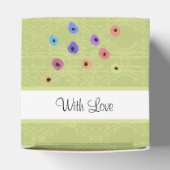 ウェディングデーパーソナライズされたフローズンゲスト フェイバーボックス (上部)