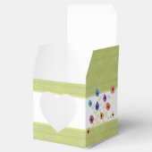 ウェディングデーパーソナライズされたフローズンゲスト フェイバーボックス (オープン)