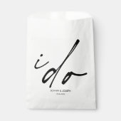 ウェディングデーミニマルシンプル フェイバーバッグ (正面)