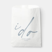 ウェディングデーミニマルシンプル フェイバーバッグ (正面)