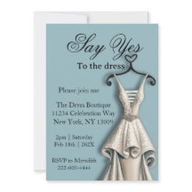 ウェディングドレスにイエス