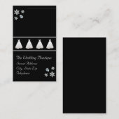 ウェディングドレスのブティックの名刺 名刺 (正面/裏面)