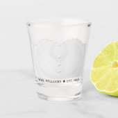 ウェディングドレスの妻 花嫁 奥さん ミセス ショットグラス (正面)