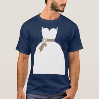 ウェディングドレス ウェディング ブライズテイルパーティー 3 Tシャツ
