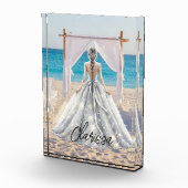 ウェディングドレス ビーチウェディング 花嫁 ウェディングドレス おしゃれ フォトブロック (右)