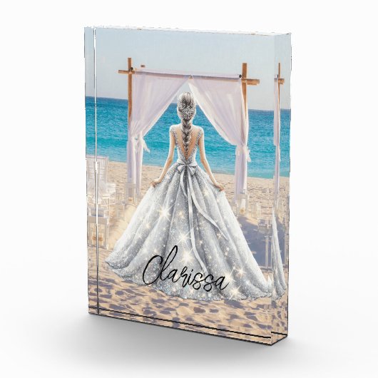 ウェディングドレス ビーチウェディング 花嫁 ウェディングドレス おしゃれ フォトブロック (右)