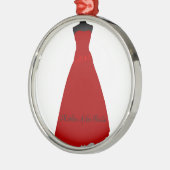 ウェディングドレス・マザー・オブ・ザ・ブライドの装飾 メタルオーナメント (左)