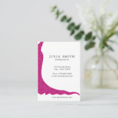 ウェディングドレス 名刺 (スタンド正面)