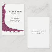 ウェディングドレス 名刺 (正面/裏面)