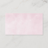 ウェディングドレス - 花嫁のためのレシピ エンクロージャーカード (裏面)