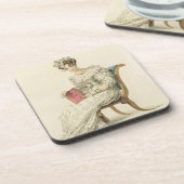 ウェディングドレス、AckermannのRepoからのファッションプレート コースター (左側)