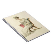 ウェディングドレス、AckermannのRepoからのファッションプレート ノートブック (右側)