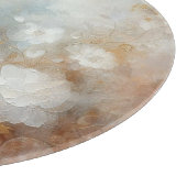 ウェディングドーブ フローラル カッティングボード (角)