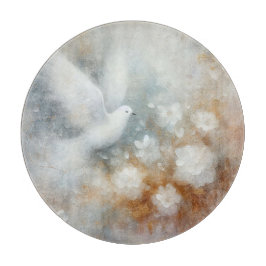 ウェディングドーブ フローラル カッティングボード