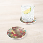 ウェディングドール・ポートレート・グラフィック・アートプリント コースター (側面)