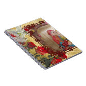 ウェディングドール ポートレート グラフィック アート プリント ノートブック (右側)