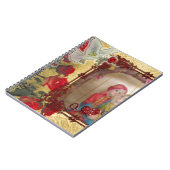 ウェディングドール ポートレート グラフィック アート プリント ノートブック (左側)