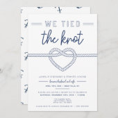 ウェディングノット 結婚発表と招待状 招待状 (正面/裏面)