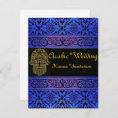 ウェディングハムサ 招待状 (正面/裏面)