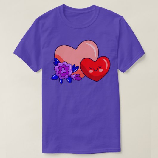 ウェディングハート Tシャツ (デザイン正面)