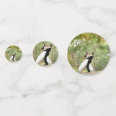 ウェディングパカスタムーティ顔写真紙吹雪 コンフェッティ (裏面)